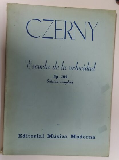Czerny. Escuela de la velocidad Op. 299 Edición completa
