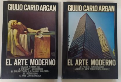El arte moderno (1770-1970). Tomos I y II