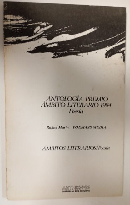 Antología Premio Ambito Literario 1984. Poesía