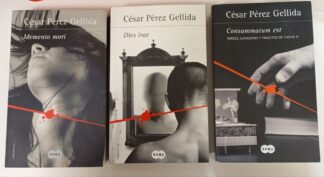 Trilogía. Versos, canciones y trocitos de carne (Memento mori, Dies irae, Consummatum est) (certificado)