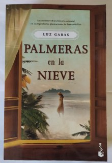 Palmeras en la nieve.