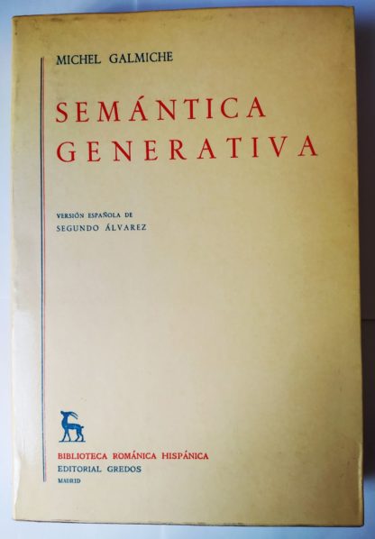 Semántica generativa.