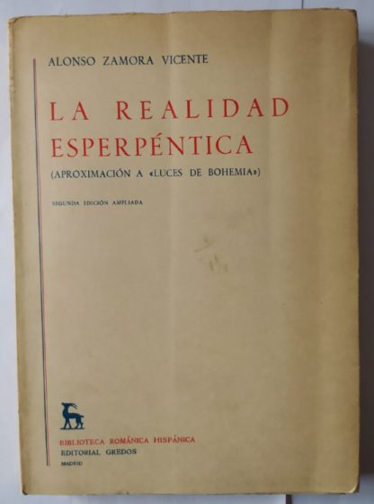 La realidad esperpéntica. (Aproximación a "luces de bohemia")