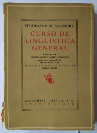 Curso de lingüística general.