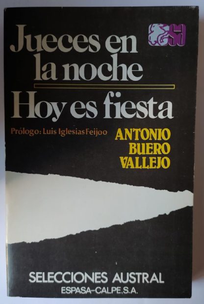 Jueces en la noche. / Hoy es fiesta.