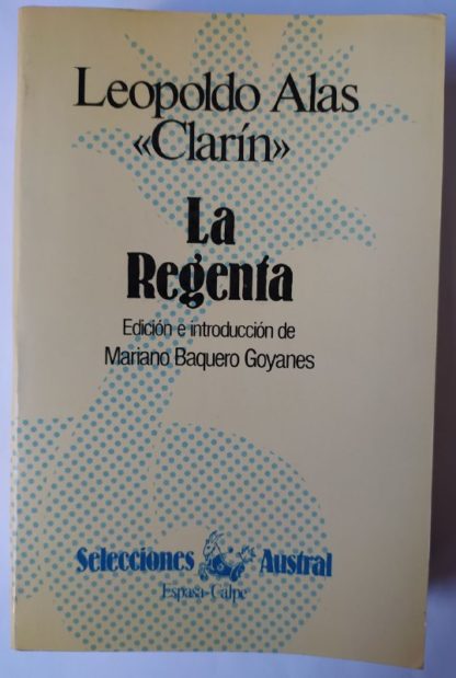 La Regenta.