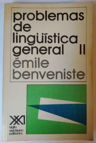 Problemas de lingüística general II.
