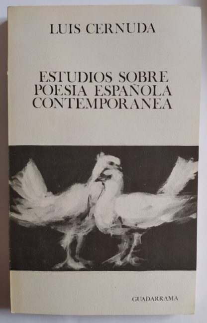 Estudios sobre poesía española contemporánea