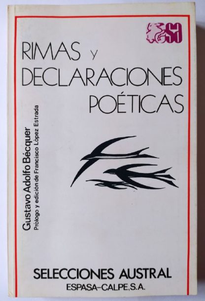 Rimas y declaraciones poéticas