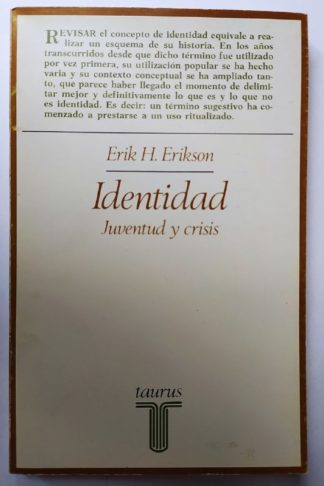 Identidad, juventud y crisis.