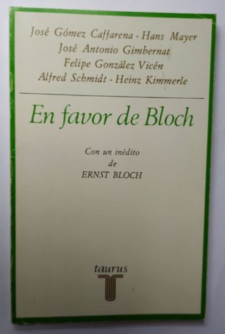 En favor de Bloch.