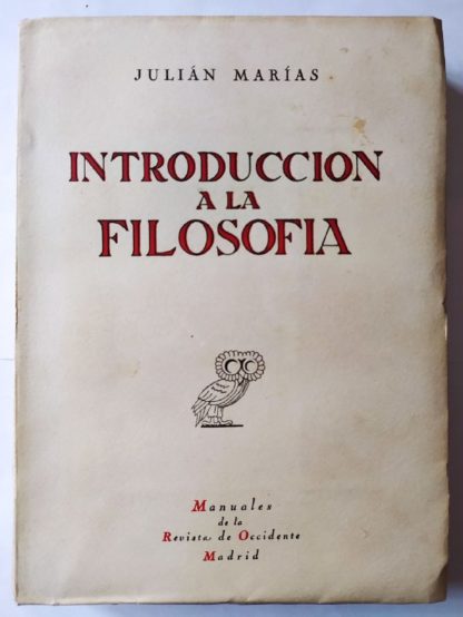 Introducción a la filosofía.