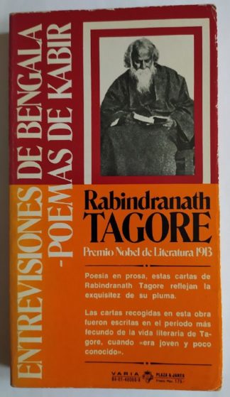 Entrevisiones de Bengala / Poemas de Kabir.