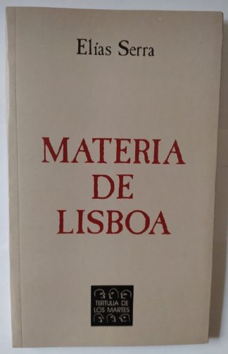 Materia de Lisboa.