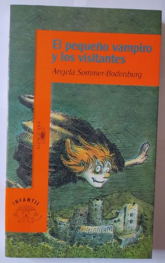 El pequeño vampiro y los visitantes.