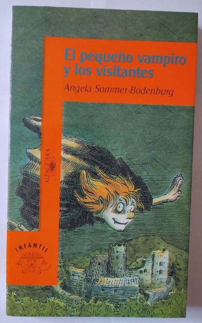 El pequeño vampiro y los visitantes.