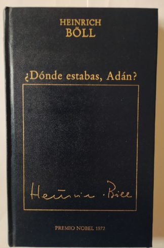 ¿Dónde estabas Adán?