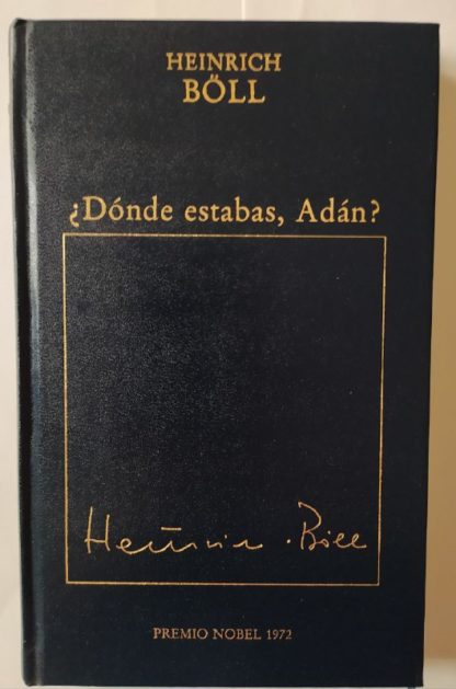 ¿Dónde estabas Adán?