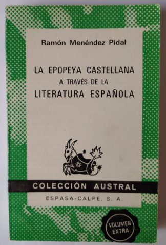 La epopeya castellana a través de la literatura española.