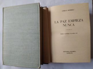 La paz empieza nunca.