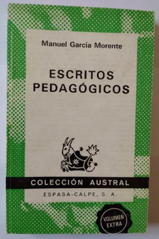 Escritos pedagógicos.