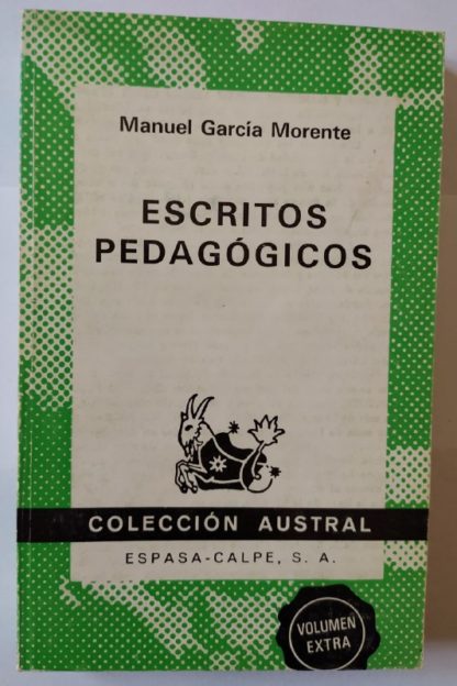 Escritos pedagógicos.