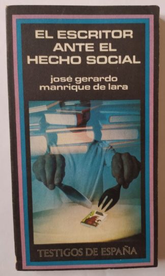 El escritor ante el hecho social.