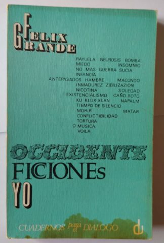 Occidente, ficciones,  yo