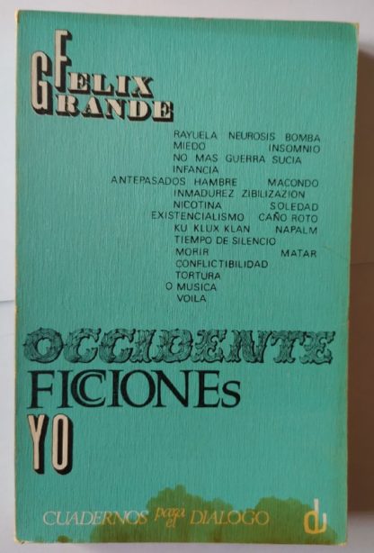 Occidente, ficciones,  yo