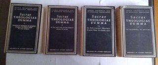 Sacrae theologiae summa. (4tomos).