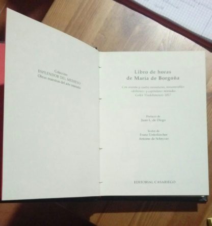 Libro de horas de María de Borgoña