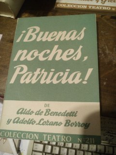 ¡Buenas noches, Patricia!