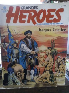 Grandes Héroes. Jacques Cartier, nº 10