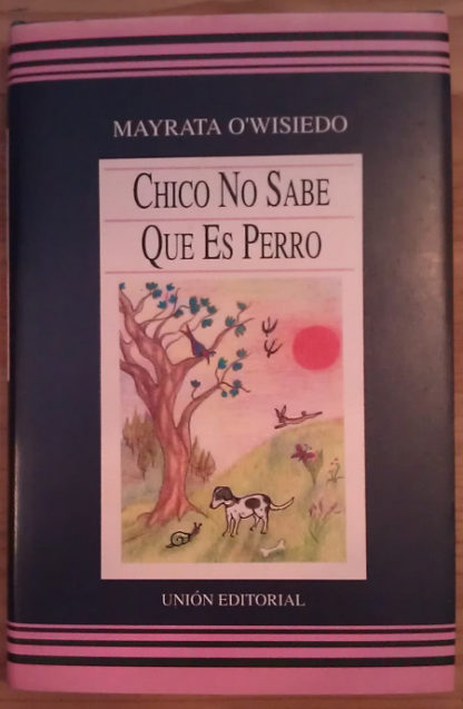 Chico no sabe que es perro