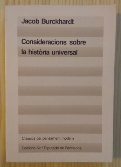 Consideracions sobre la història universal