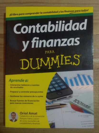 Contabilidad y finanzas para dummies