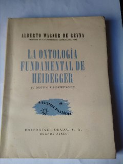La odontología fundamental de Heidegger.