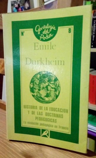 Historia de la Educación y de las doctrinas pedagógicas