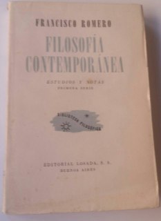 Filosofía contemporánea