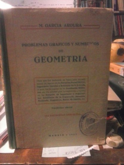 Problemas gráficos y numéricos de geometría