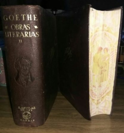 Obras Literarias. Goethe, J. W.