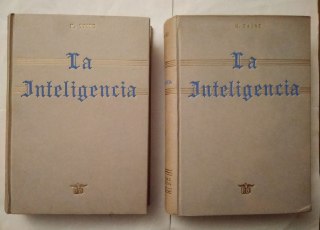 La inteligencia.(2 tomos).