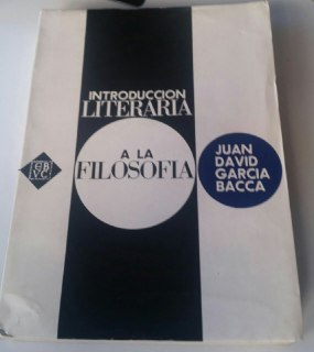 Introducción literaria a la filosofía