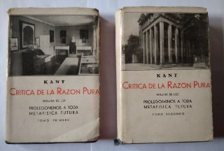 Crítica de la razón pura.