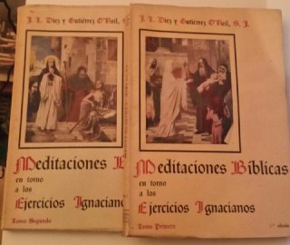 Meditaciones Bíblicas en torno a los ejercicios ignacianos. 2 tomos.