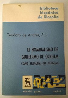 El nominalismo de Guillermo de Ockham. Como filosofía del lenguaje.