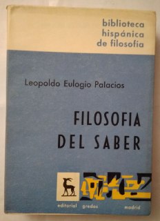 Filosofía del saber.