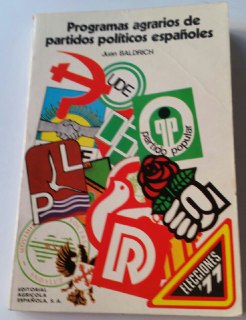 Programas agrarios de partidos políticos españoles