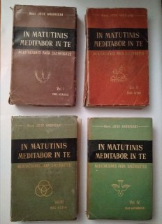 In Matutinis meditabor in te. Meditaciones para sacerdotes.(4Tomos)