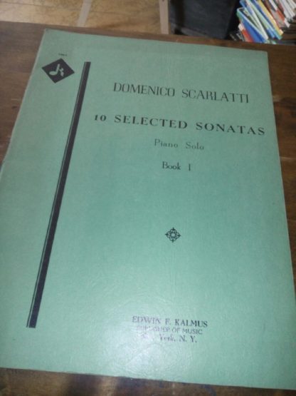 10 Selected Sonatas Piano Solo Book I